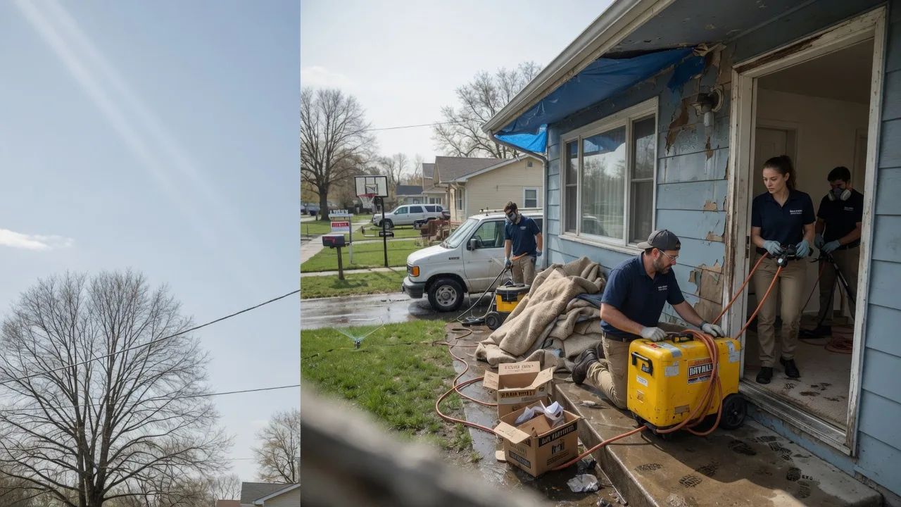 Basement Flood Cleanup in Lometa, TX near me